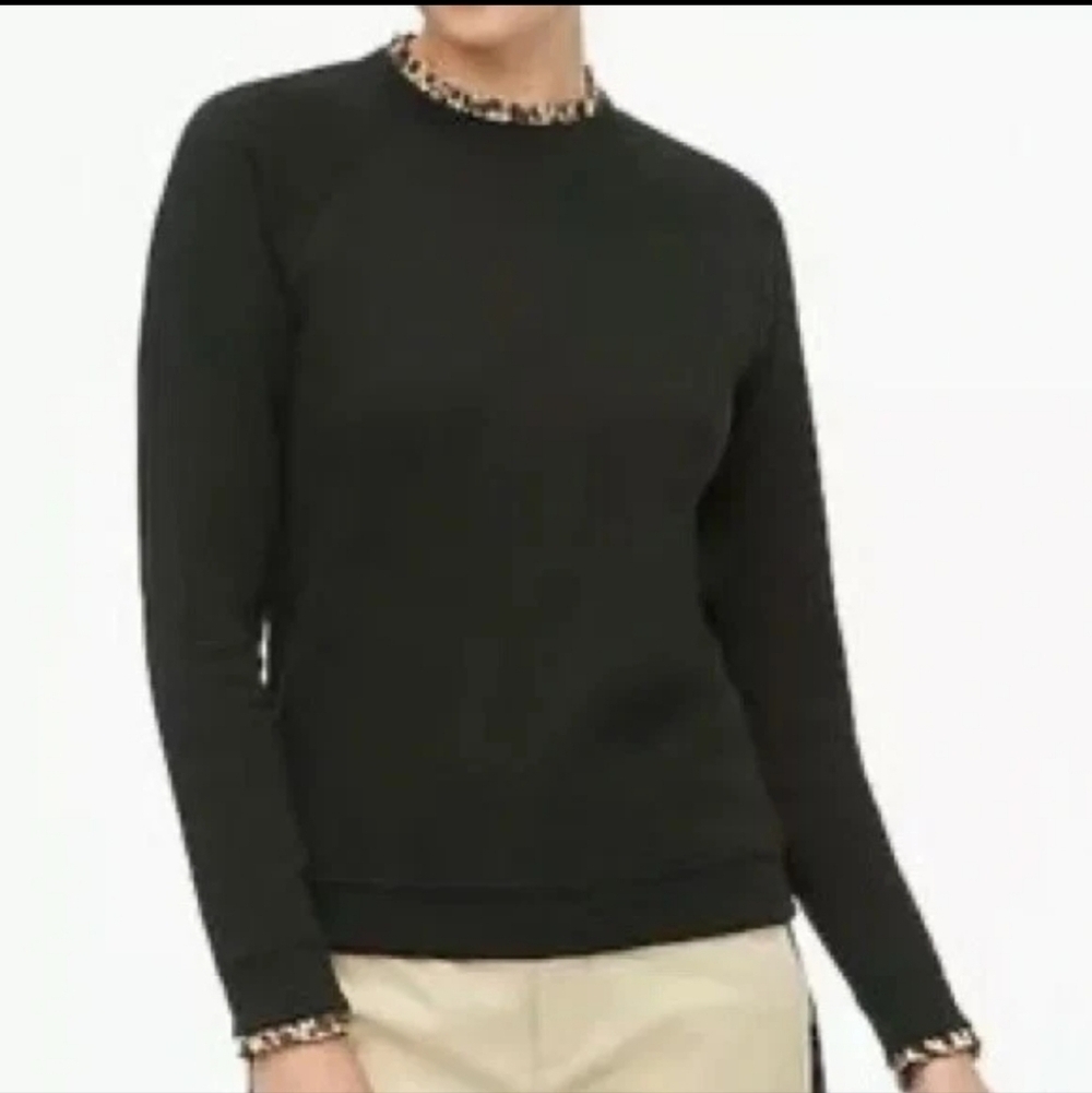 J. Crew Navy Blue Women's Crew Neck Sweater